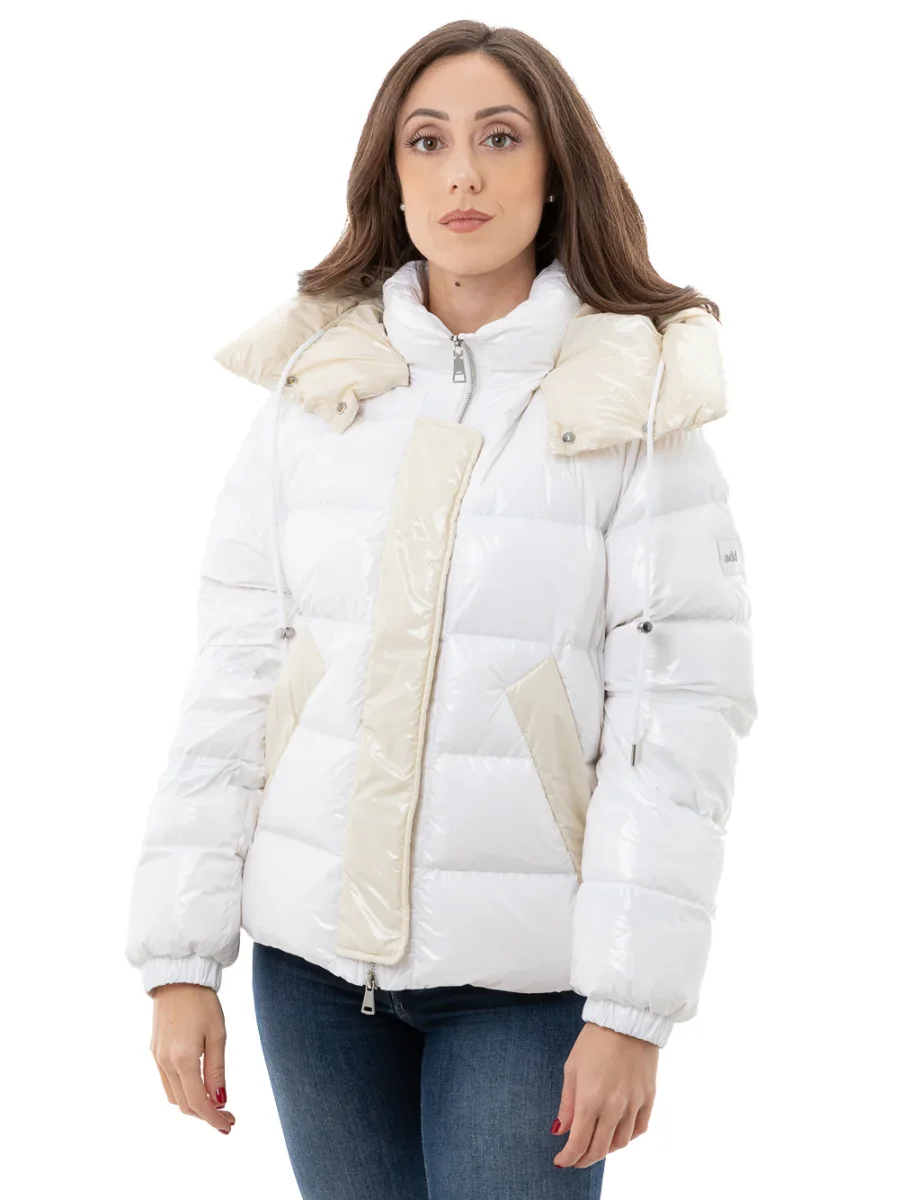 Piumino con cappuccio removibile ADD - immagine 3