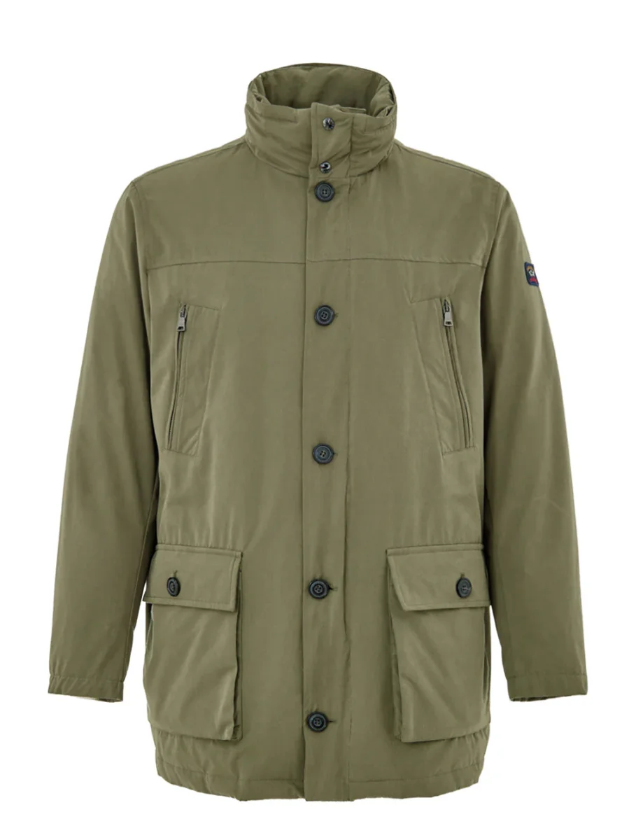 Giubbino Imbottito Carcoat in Verde Paul & Shark