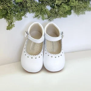 Ballerina in pelle con cuori