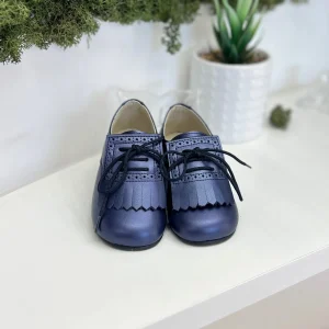 Scarpa perlata con frange