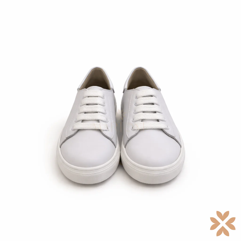 Sneakers bianche bimbo - immagine 3