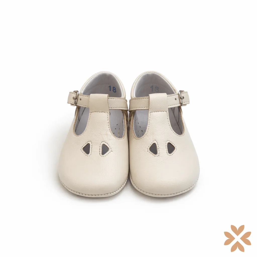 Scarpine culla con occhielli - immagine 3