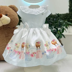 Piccola Speranza - Abito bambole celeste