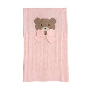 Coperta lana orsetto - Primodì Bebè