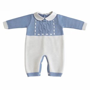 Tutina intera lana bicolore - Primodì Bebè