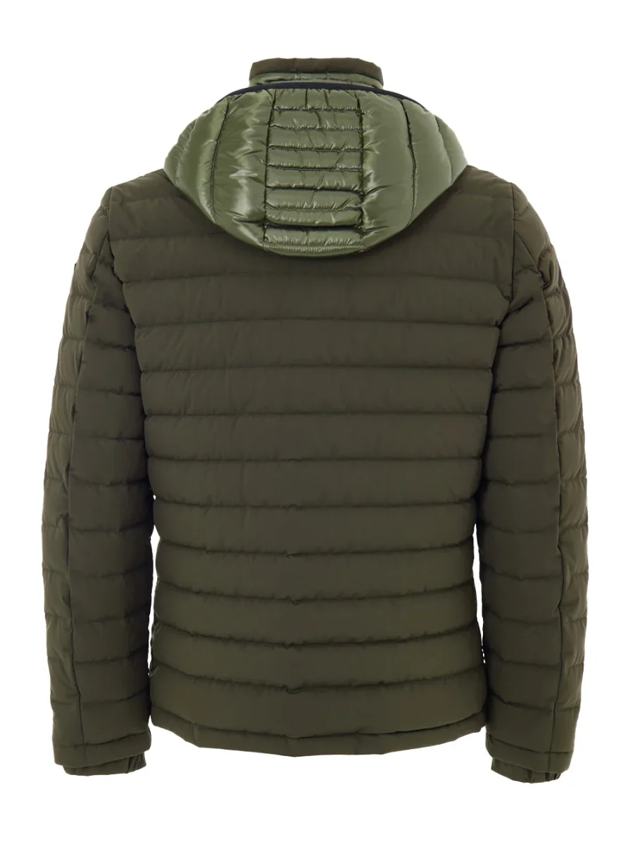 Giubbino Piumino Lightweight Verde Moose Knuckles - immagine 3