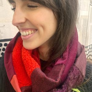 Sciarpa patchwork Invernale