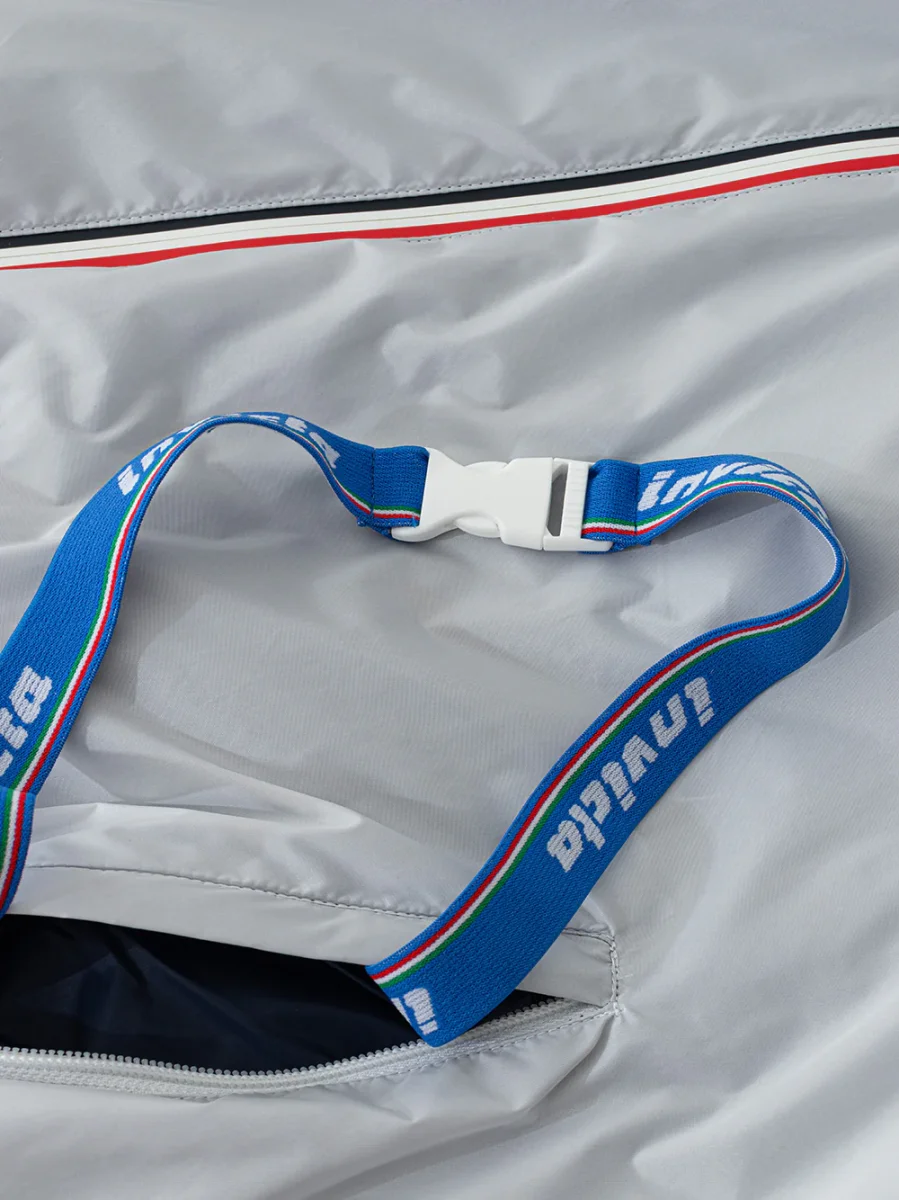 Giacca a Vento Grigio Chiaro Invicta - immagine 6