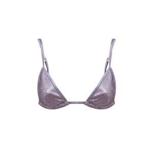 Reggiseno Lurex in Eco-Pelle Viola Tom Ford