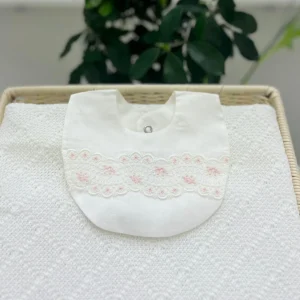 Bavetta pizzo ricamato - Teto e Tatta