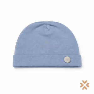 Cappellino neonato celeste polvere - Teto e Tatta