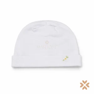 Cappellino neonata con margherita - Teto e Tatta