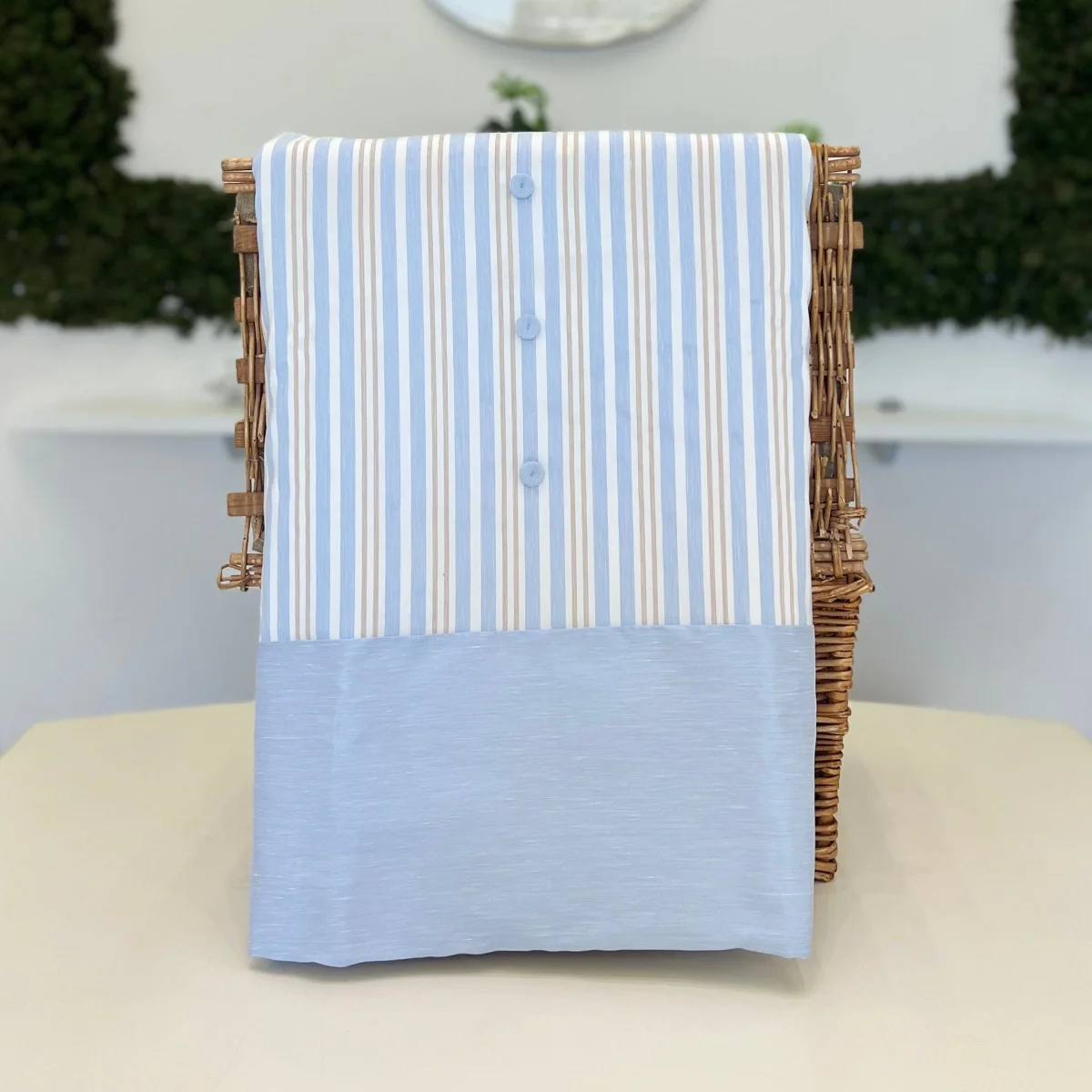 Copertina sfoderabile in lino - Teto e Tatta - immagine 2