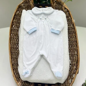 Tutina cotone punto smock - Teto e Tatta