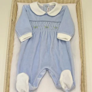 Tutina intera ciniglia punto smock