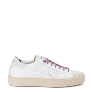 Sneaker Thea in pelle Bianca P448