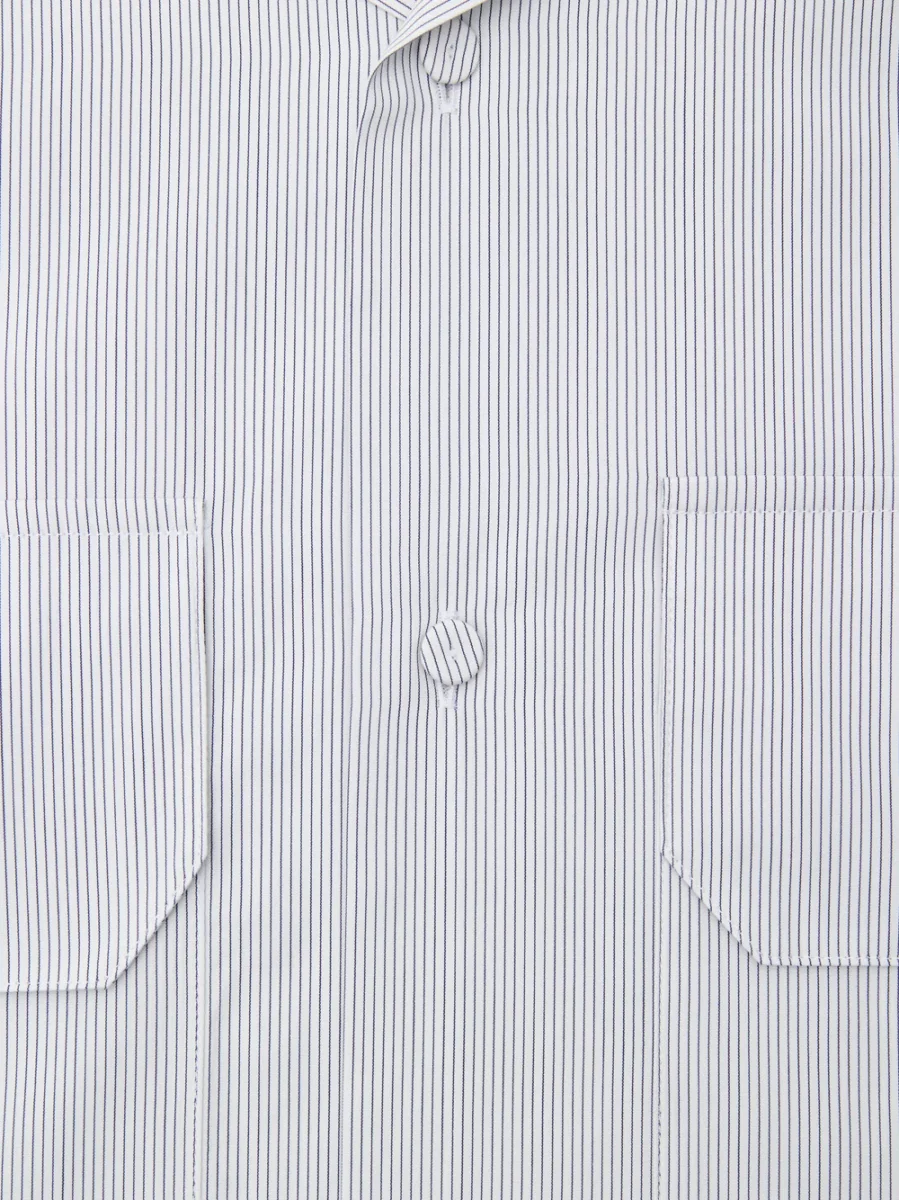 Camicia Maniche Corte a Righe Boxy Fit Jil Sander - immagine 4