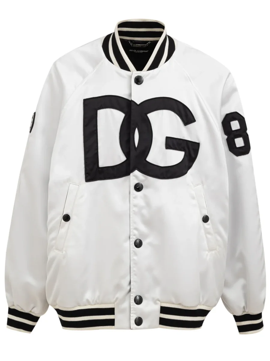 Bomber varsity DG logo Overisize Dolce & gabbana