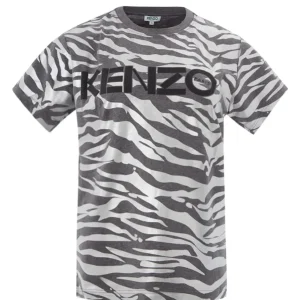 T-Shirt Stampa Animalier Metal Kenzo