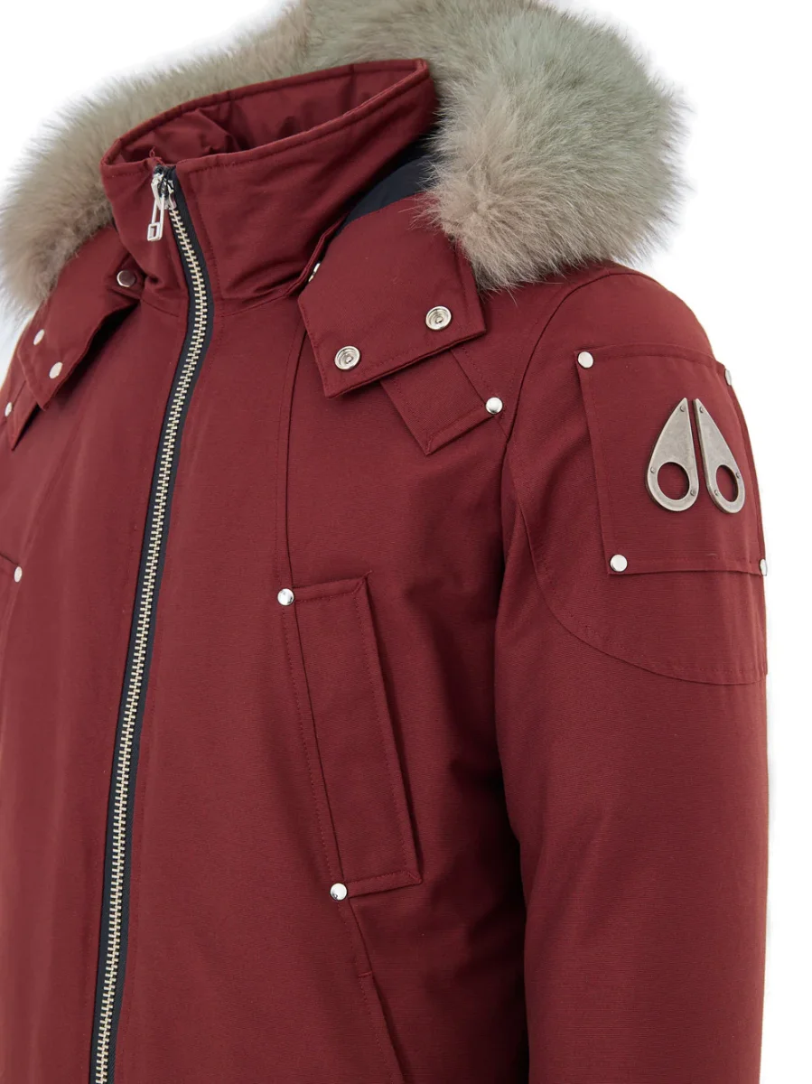 Giubbino Imbottito con Cappuccio e Pelliccia Moose Knuckles - immagine 4