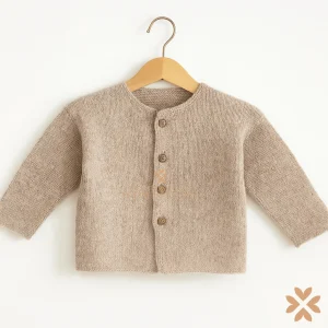 Cardigan in lana merino - Wedoble