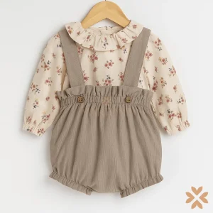 Salopette fiorellino - Wedoble