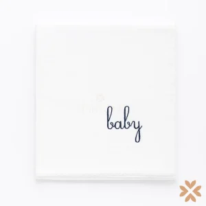 Mussola "Baby" Blu - Wedoble