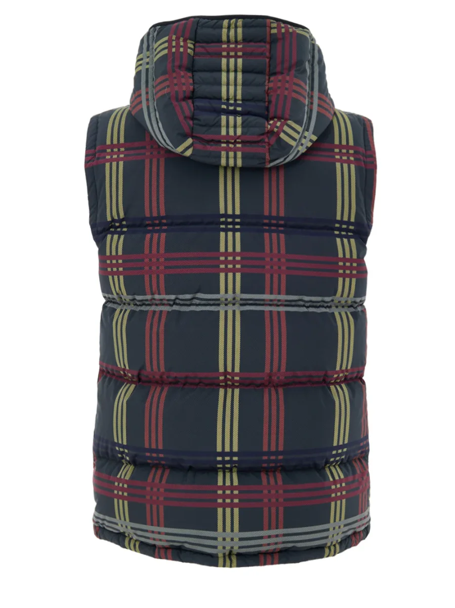 Giubbino Smanicato Imbottito Check Multicolor Moose Knuckles - immagine 3