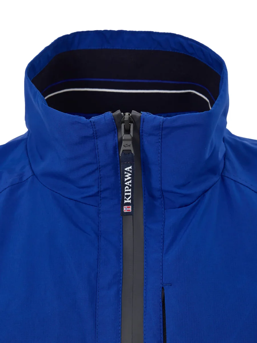 Giubbino Smanicato in Tessuto Tecnico Blu Paul & Shark - immagine 4