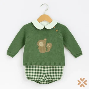 Completo tre pezzi vichy - Yoedu