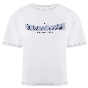 T-Shirt in Cotone bianco Kenzo